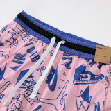 25/26 New Jordan Casual NBA Edition Dunk Pink shorts#C2444