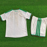 26/27 Algeria Home Kids Player Version Soccer Jersey(With stars)童装带星
