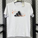 2025 T270 AD Pure Cotton  White T-shirt