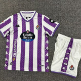 25/26 Valladolid Home  Kids Soccer Jersey
