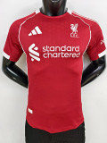 25/26  LIV Home  Player Version Soccer Jersey
