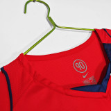 2004-2005 PSG Paris Away Red Retro Soccer Jersey(8A)