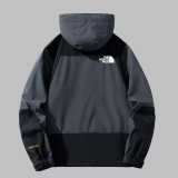 25/26 New THE NORTH FACE Grey Black Hooded Waterproof assault suit#防水