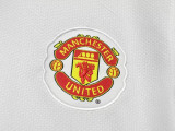 2008/2009 Man Utd Away  Player Version Long Sleeve Retro Soccer Jersey球员长袖