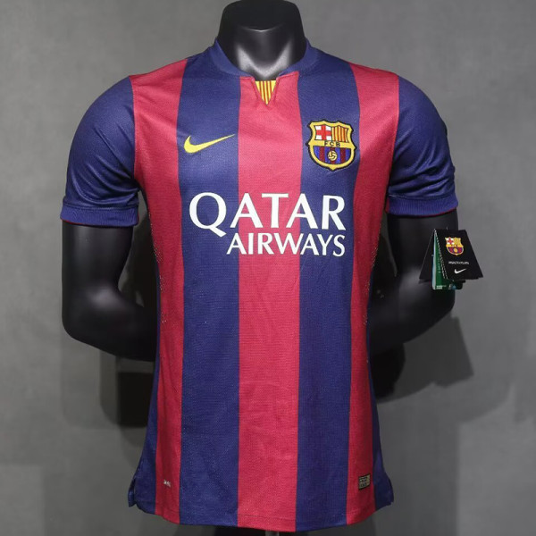 2014/2015 BAR Home Player Version Retro Soccer Jersey球员