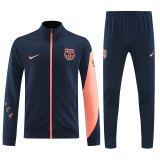 25/26  BAR Dark Blue Jacket Tracksuit