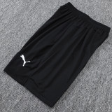 25/26 Man City Black Training Short Suit#D25206