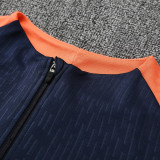 25/26 BAR Dark Blue  Half Pull Tracksuit  (半拉链)