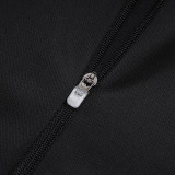 25/26 Argentina Black Half Pull Tracksuit#E25130 (童装\半拉链)