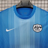 25/26 Australia Goalkeeper Blue Fans Soccer Jersey