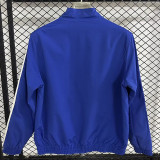 25-26 Italy White & Blue Double Sided Windbreaker (双面风衣)