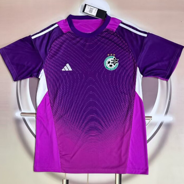 25/26 Maccabi Haifa Goalkeeper Purple Fans Soccer Jersey
