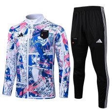 25-26 Japan Color Inkjet Half Pull Tracksuit #B2581(半拉链)