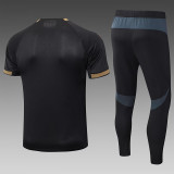 25/26 RMA Black Player Version Soccer Jersey & Black pants