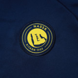 25/26 Al-Nassr Royal Blue Jacket Tracksuit#A2591