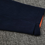 25/26 BAR Dark Blue  Half Pull Tracksuit  (半拉链)
