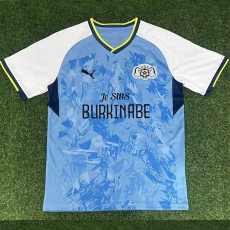 26/27 Burkina Faso Special Edition Blue Fans Soccer Jersey