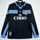 1998/1999 Lazio Away Long Sleeve Retro Soccer Jersey