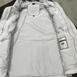 25/26 NK Grey Thin  Assault  Hooded Windbreaker #H001