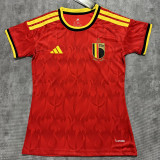 26-27 Belgium Home Women Soccer Jersey#女