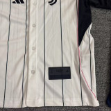 25/26 JUV White Casusl Edition  Kids  Baseball jersey