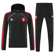 25/26 LIV Black Hooded Jacket Tracksuit