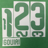 26/27 Algeria Home Kids Player Version Soccer Jersey(With stars)童装带星