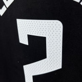 2025 T261 Clippers  LEONARD # 2  Pure Cotton  Black T-shirt