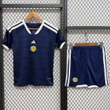 26/27 Scotland Home Kids Soccer Jersey
