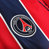 2004-2005 PSG Paris Away Red Retro Soccer Jersey(8A)