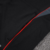 25/26 Ajax Black Kids Jacket Tracksuit#E25127
