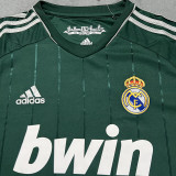 2012/2013 RMA Third  Long Sleeve Retro Soccer Jersey