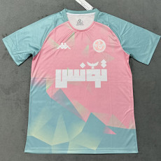 25/26 Tunisia Pink & Light BlueTraining Shirts