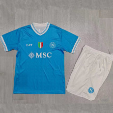 25/26  Napoli Home  Kids Soccer Jersey