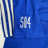 1998/2000 Schalke 04 Home  Retro  Soccer Jersey
