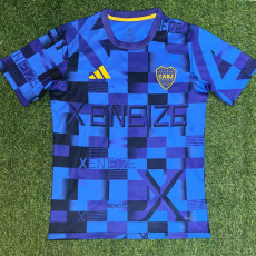 25/26  Boca Juniors pre-match Blue Training Shirts