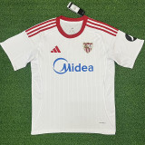 25/26  Sevilla Home  Fans  Soccer Jersey