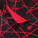25/26 ATM Black &Red Streaks Half Pull Tracksuit  (半拉链)