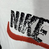 2025 T254 NK White  Pure Cotton T-shirt