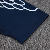 25-26 PSG Jordan Edition Royal Blue inkjet Training Short Suit #D25186