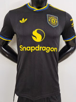 25/26 Man Utd Third  Player Version Soccer Jersey