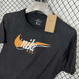 2025 T245 NK Black Pure Cotton T-shirt