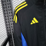 25/26 Man Utd Black &Blue Windbreaker
