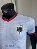 25/26 Cape Verde White Player Version Soccer Jersey