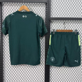 25/26 Man City fourth Kids Soccer Jersey