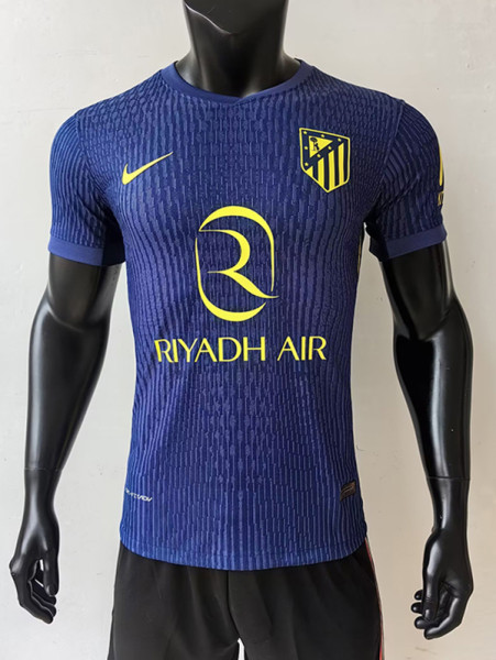 25/26  ATM Away  Player Version  Soccer Jersey