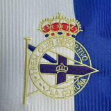 1999/2000 La Coruna Home Long Sleeve Retro Soccer Jersey