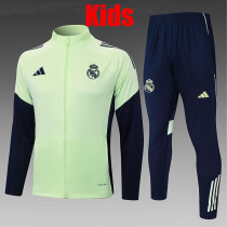 25/26 RMA Light Green Kids Jacket Tracksuit#E2563童装