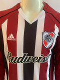2005/2006 River Plate Away Long SleeveRetro Soccer Jersey