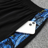 25-26 Brazil Jesus Statue Blue Training Short Suit